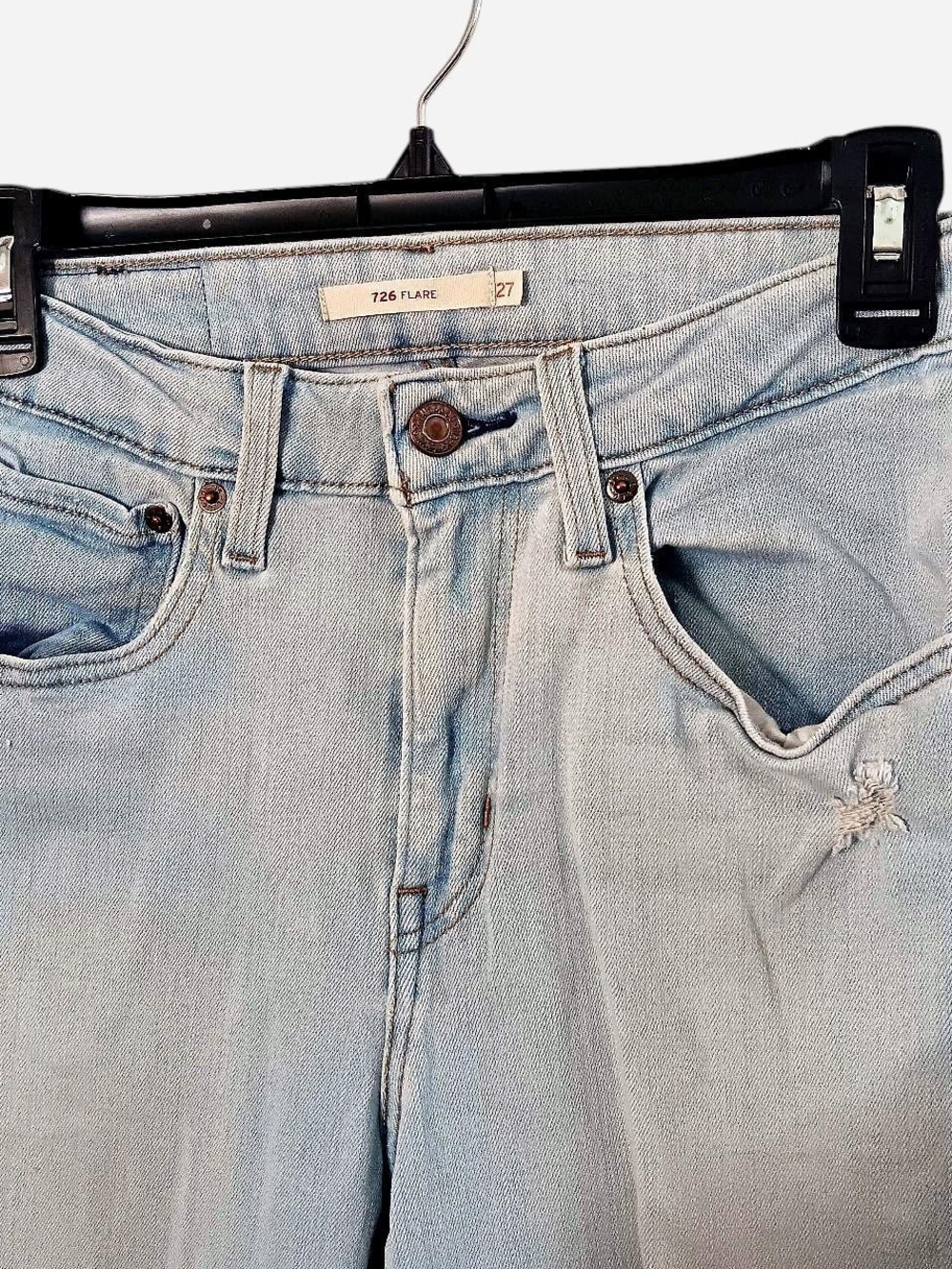 Levi's Light Blue Denim Jeans with Red Tab